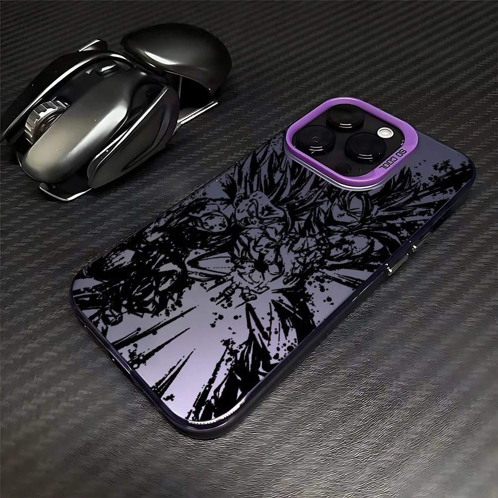 Anime Dragons Balls Goku Phone Case For iPhone 18 17 17e 16e 16 15 14 13 12 11 mini Pro Max Air Plus Anti Fall Matte Cover view 2