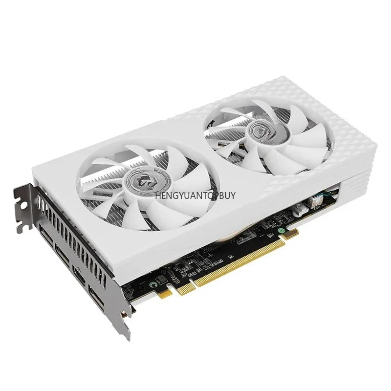 AMD Radeon Graphics Card 8GB GDDR6 Video Dual Fan DP Gaming Desktop RX6600XT 5500XT 5700XT 6650XT RX580 RX550 New GPU