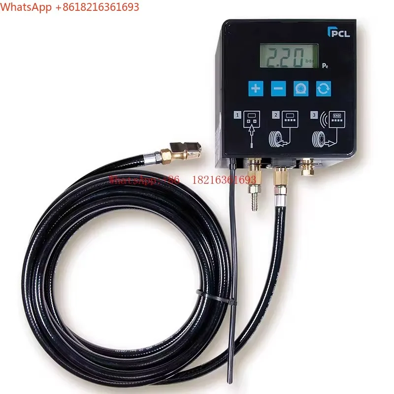 Limited Offer PCL Tire Inflator, High-precision Digital Display Pump, Fully Automatic Wall Mounted Gas Filling Gauge, Tire Pres