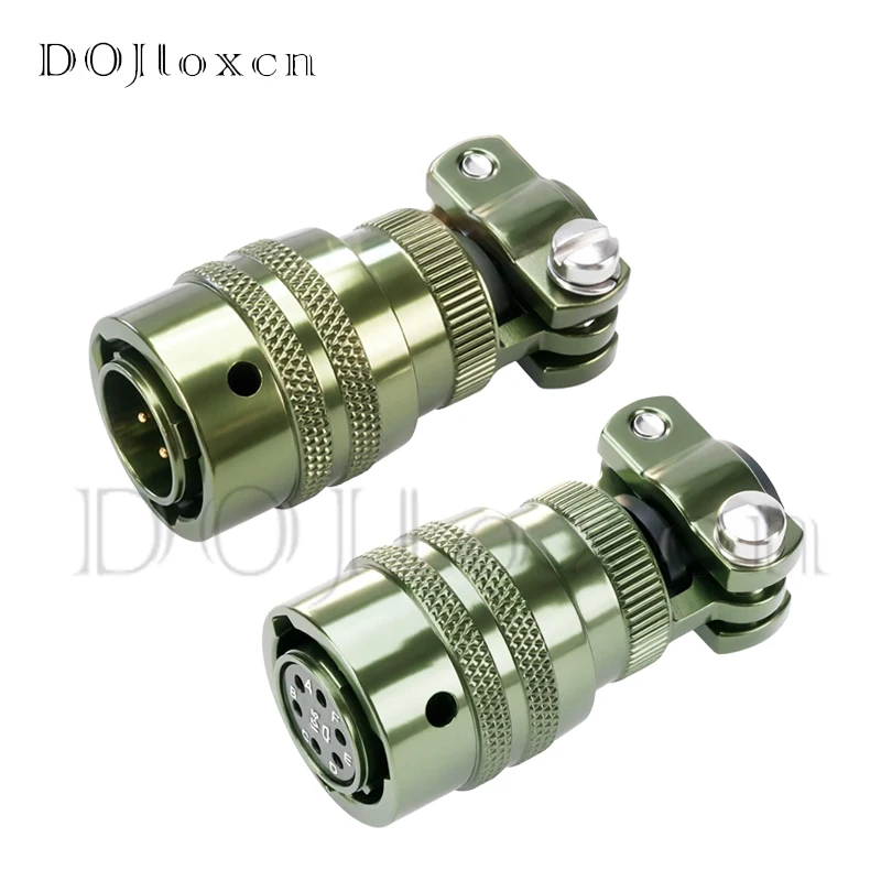 1 Set 6 Pin PT06A-10-6P(SR) PT06A-10-6S(SR) Aviation Original Plug PT02A-10-6S PT02A-10-6P Circular Receptacle MRS Connector