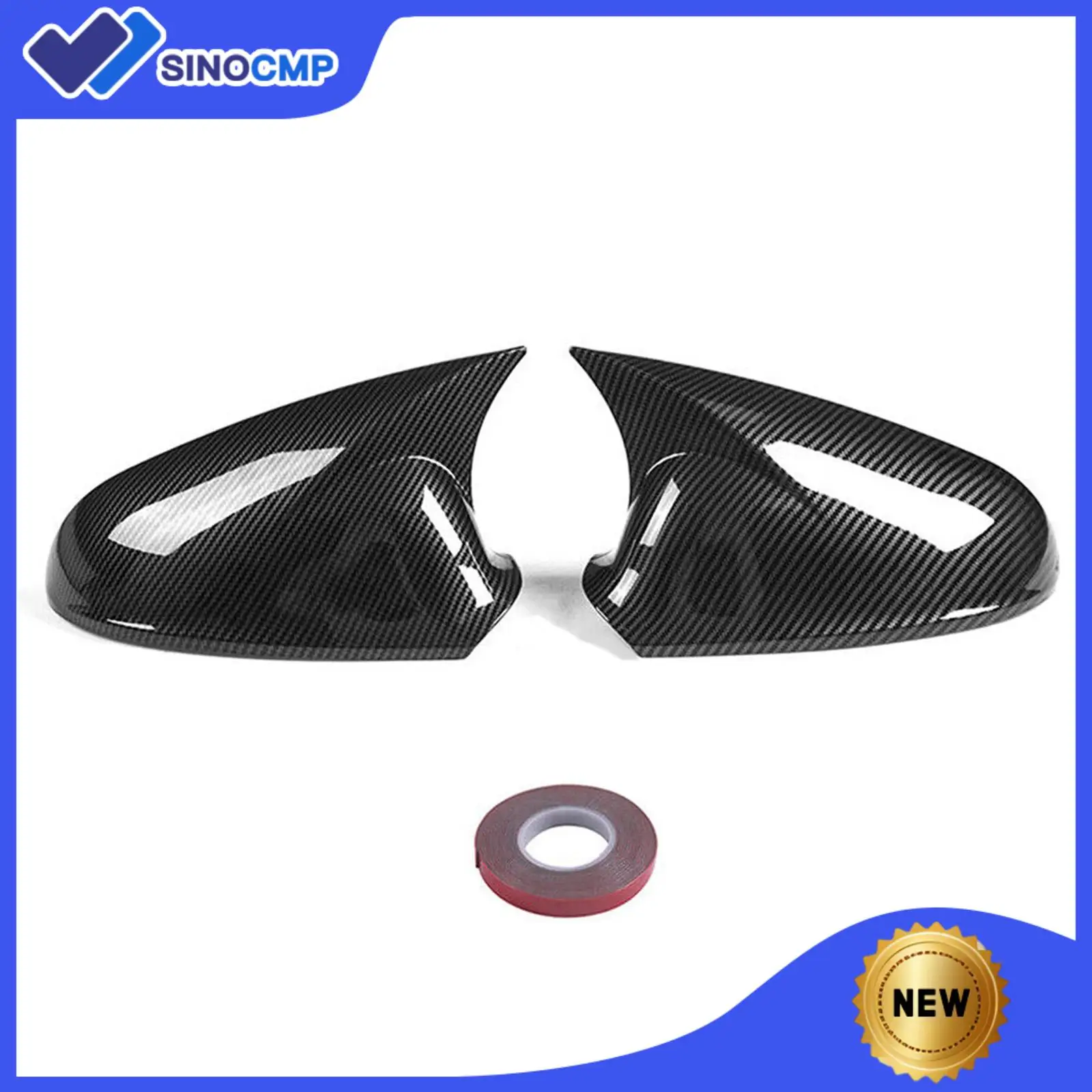

Накладки на зеркала из углеродного волокна для Opel Vauxhall Astra J MK6 2010-2013, набор из 2 шт., без дрели, с защитной клейкой лентой