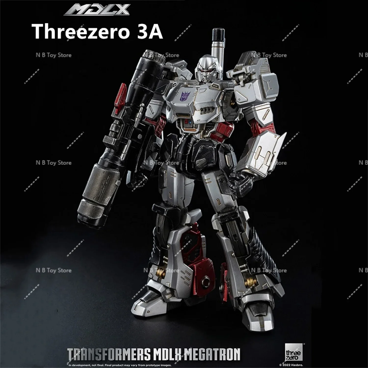 【W magazynie】 oryginalna figurka ThreeZero 3A G1 MDLX Transformation DLX MG Tank Megatank wysokiej jakości figurka z pudełkiem