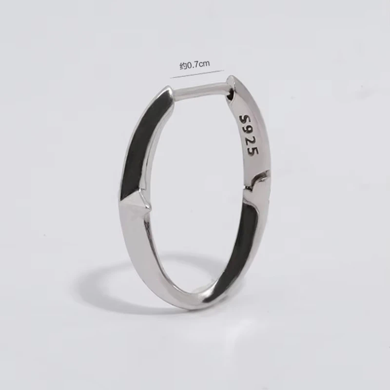 New 925 Sterling Silver Earrings Small Star Earrings Female Charm Jewelry Gift hoop earrings for women