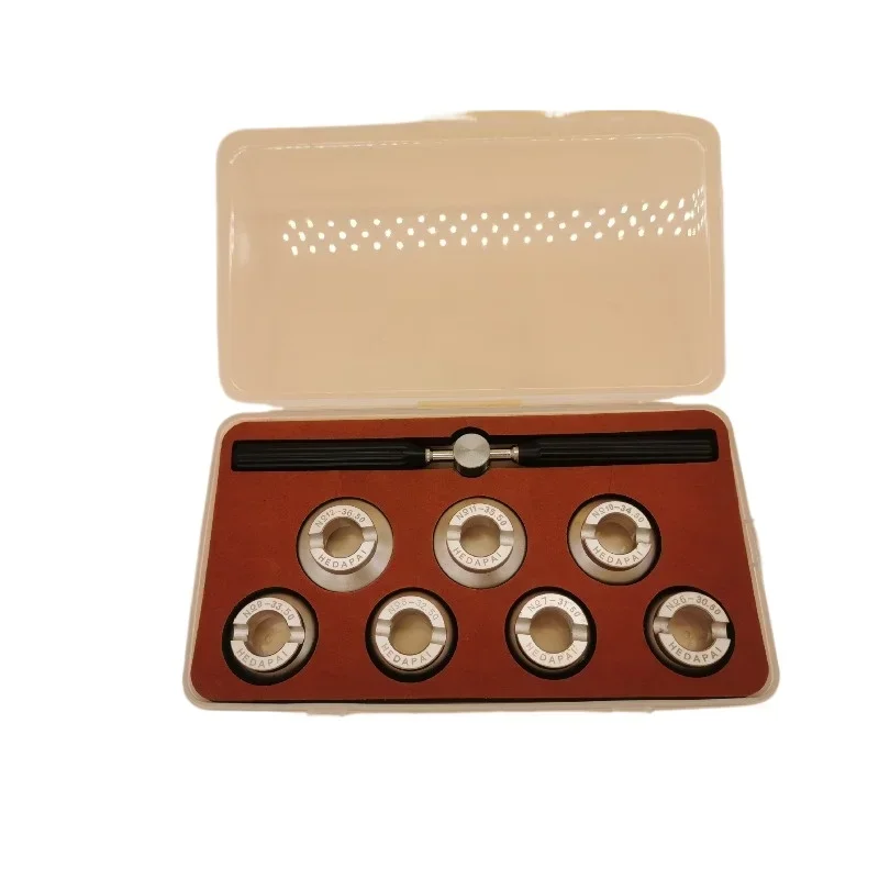 Watch repair tool 5539 watch opener, tooth pattern, stainless steel