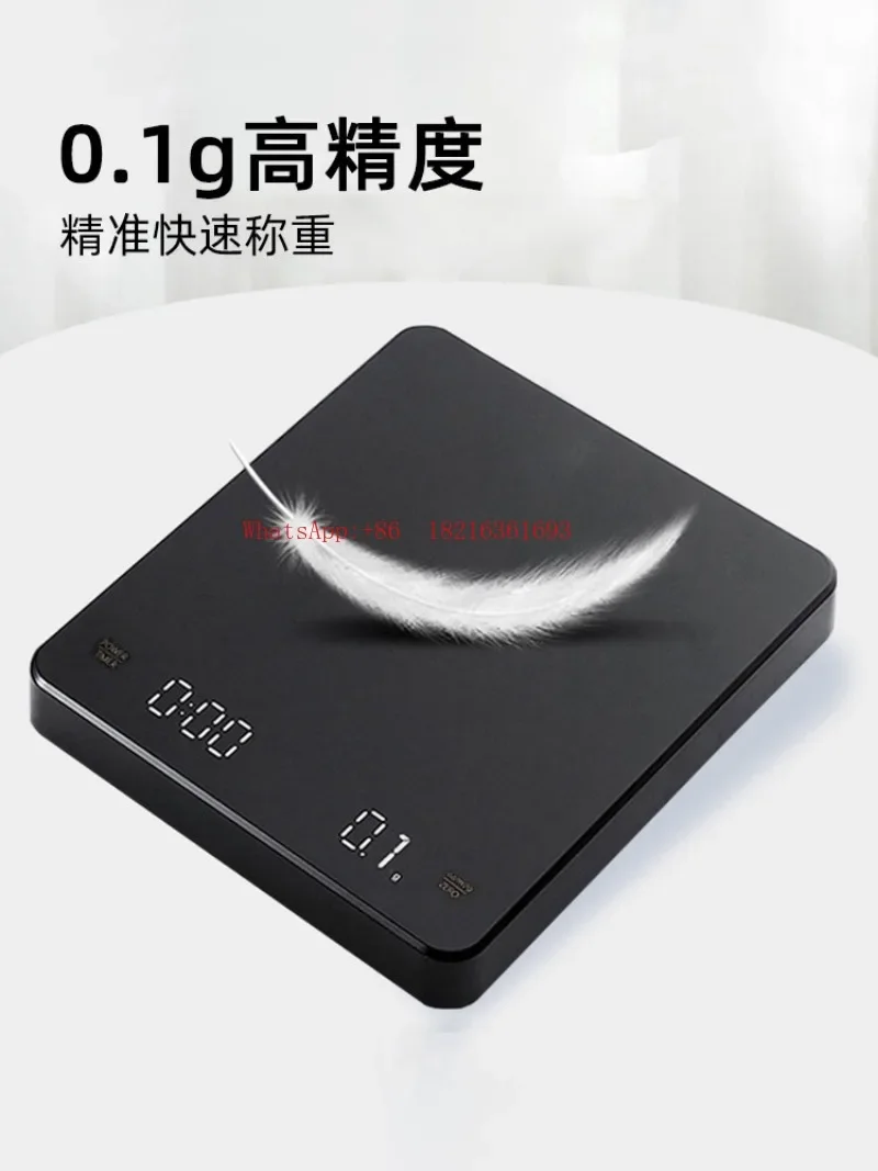 182Store    Intelligent Small Electronic Scale Weighs Fighting Grass With Professional Timing And Accurate Gram Weight
