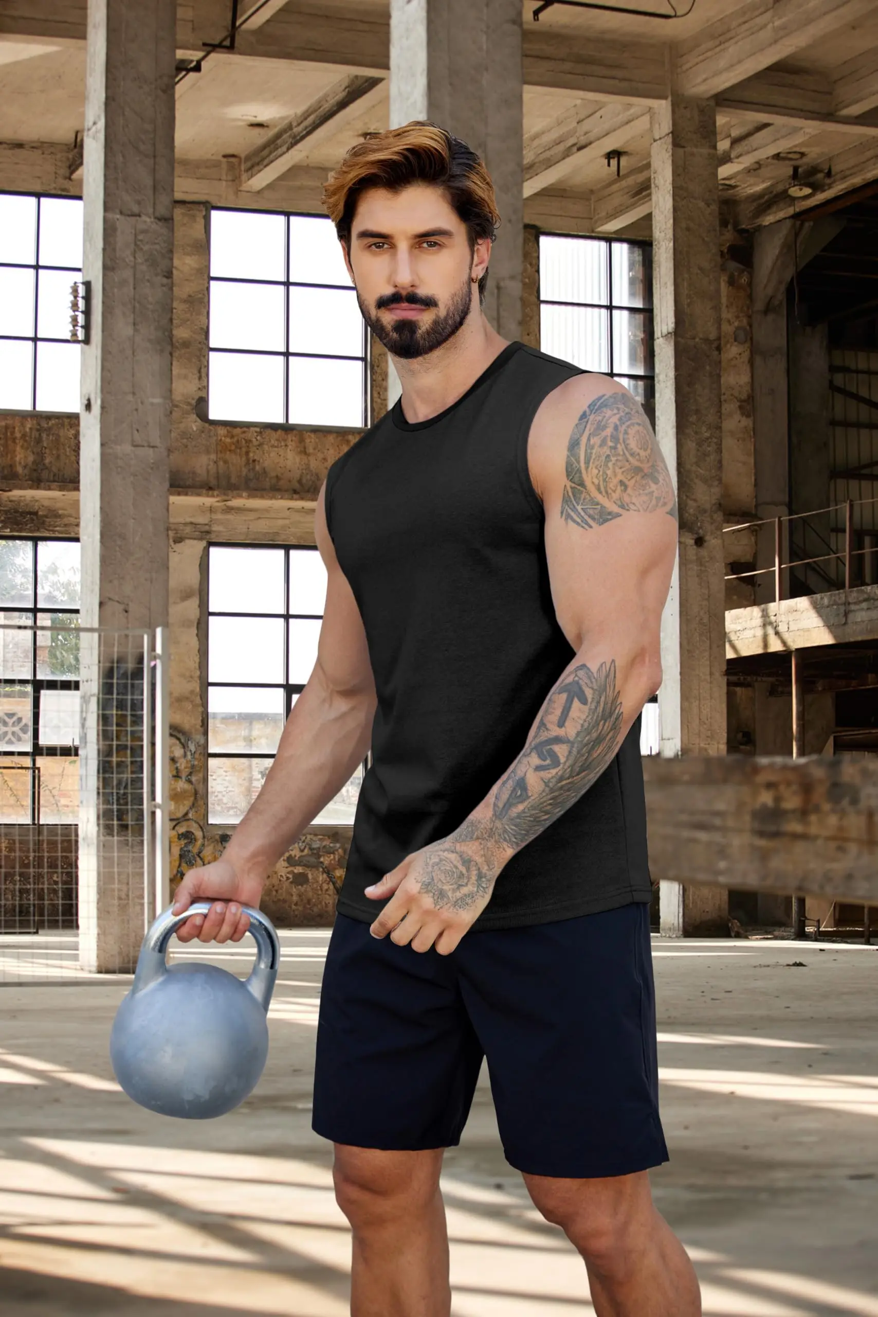 Bandai Anime-Camiseta sin mangas para hombre, camiseta sin mangas para gimnasio, chaleco de entrenamiento holgado de secado rápido, ropa atlética de baloncesto