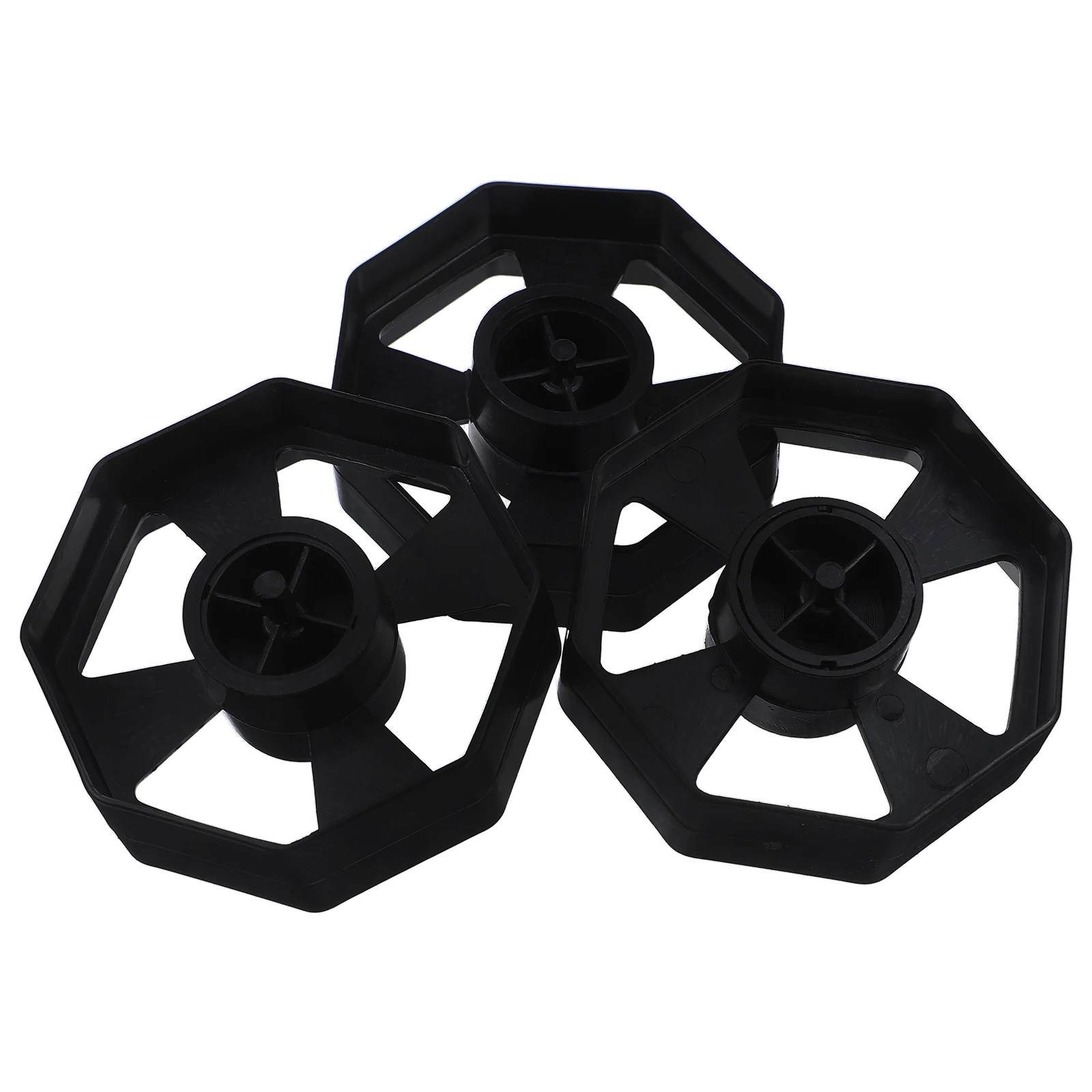

3 Sets Tape Seat Roller Core Adhesive Dispenser Replacement Accessories Desktop Plastic