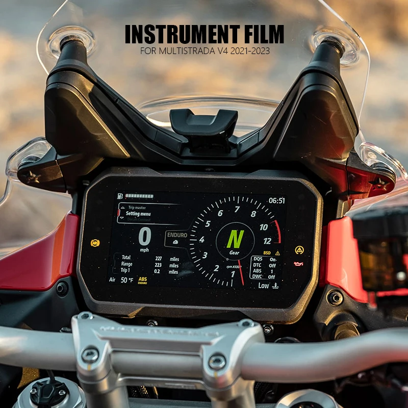 Scratch Cluster Screen Dashboard Protection Instrument Film For Ducati Multistrada V4 Pikes Peak v4S Sport 2021-2023 Motorcycle