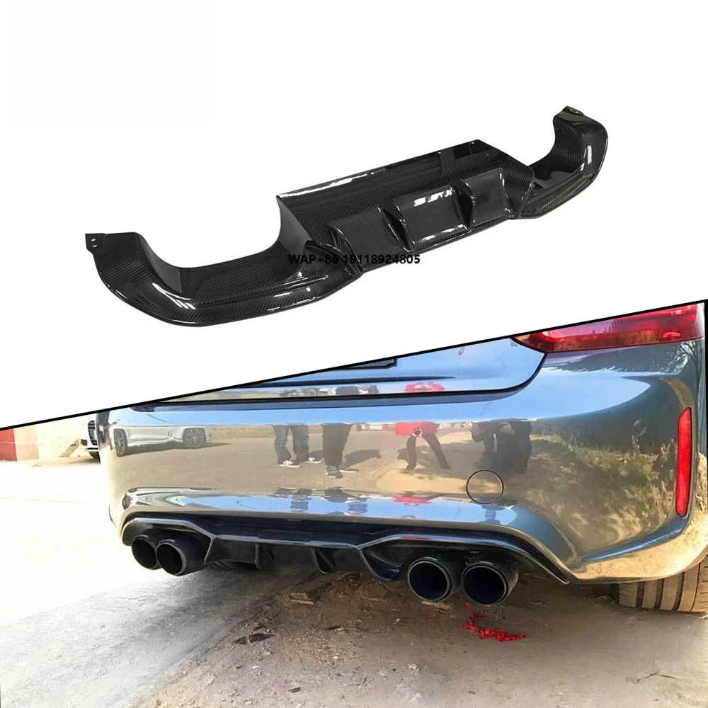 

For BMW- M2 Carbon Fiber Rear Bumper Diffuser