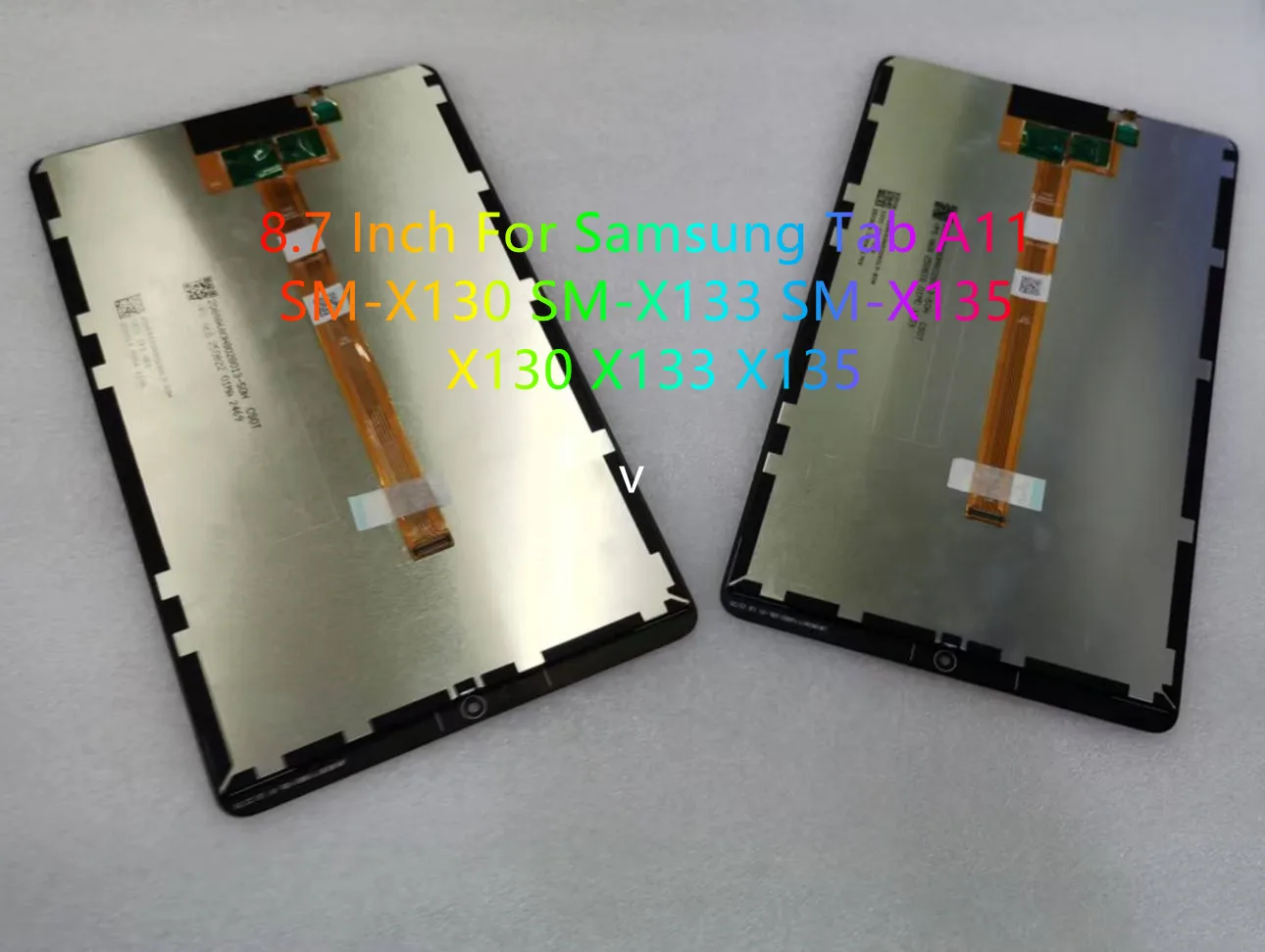 8.7 Inch For Samsung Tab A11 SM-X130 SM-X133 SM-X135 X130 X133 X135 LCD Display Touch Screen Digitizer Assembly Replacement Test