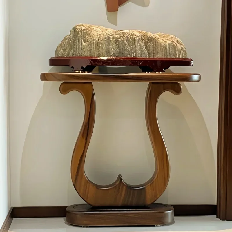 Customizable Entryway Modern Corner Table Hallway Wood Salon Luxury Console Table Nordic Unique