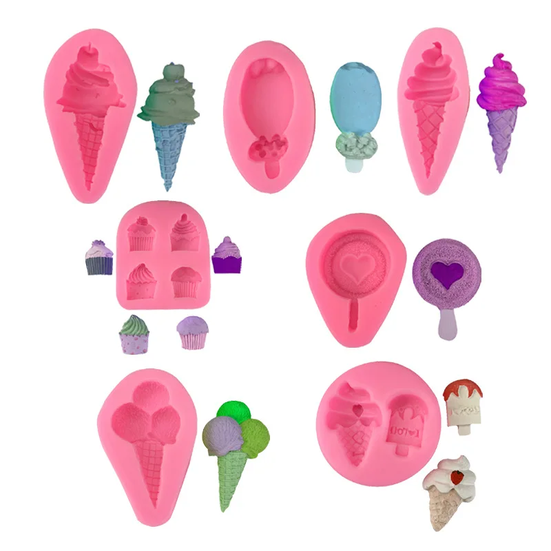 Snowflake ice-cream Fondant Cake Decorating Sugar Craft Plunger Mold Cooking Tools Baking Kitchen Accessories Mug