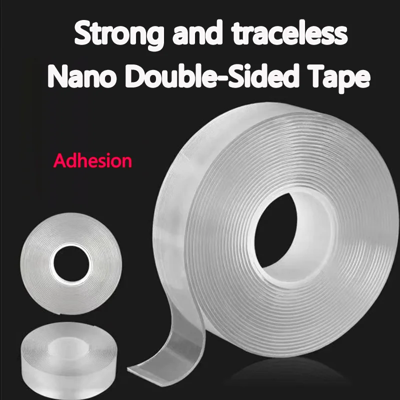 

Nano double-sided adhesive tape with high viscosity, transparent, nano traceless double-sided tape for strong fixation, speciall