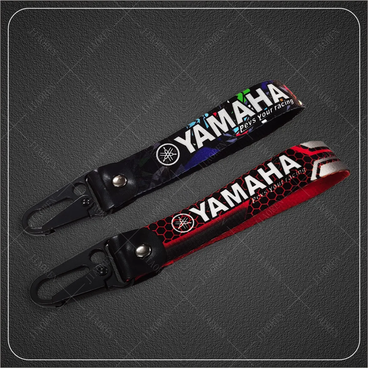 Para Yamaha llavero etiqueta correa accesorios de cuero llavero para Yzf R1 R3 R6 Mt07 Mt09 Fz6 Fz8 llavero de carreras