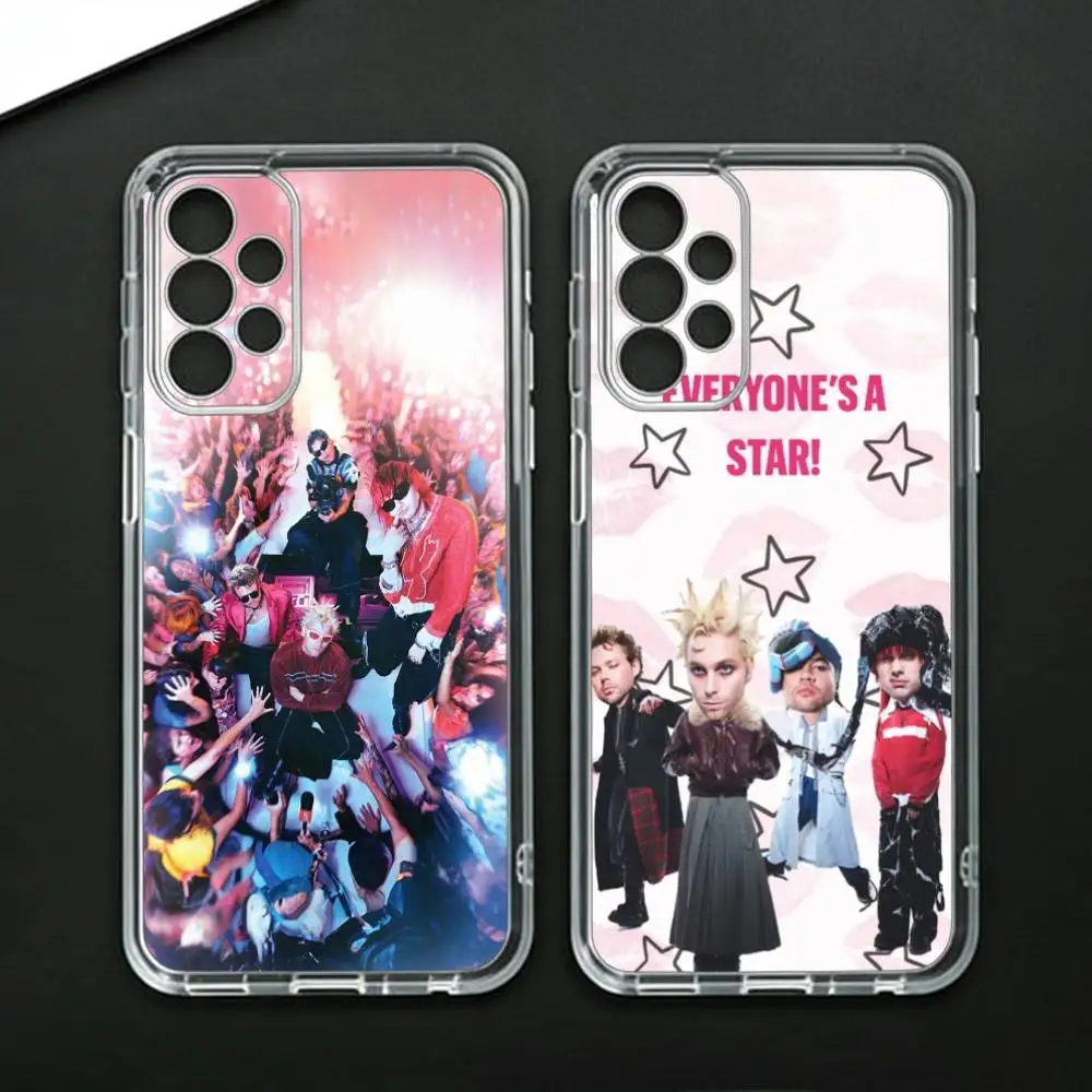 5 S-Seconds of S-Summers 5SOS  Phone Case For Samsung Galaxy A71,A70,A52,A51,A40,A30 Transparent Cover