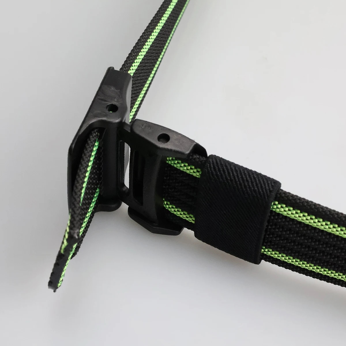 3.8cm Casual Striped Nylon Belt Metal-free Outdoor Sports Lightweight Canvas Belt Arbitrarily Cut