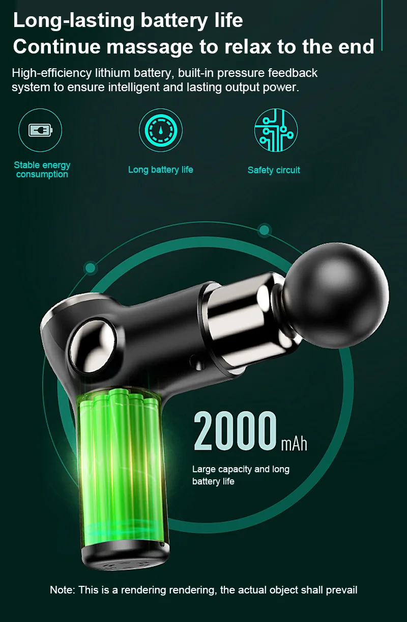 Gun Muscle Relax Body Relaxation Electric Massage Gun Portable Body Shoulder Back Neck Massager Therapy Gun