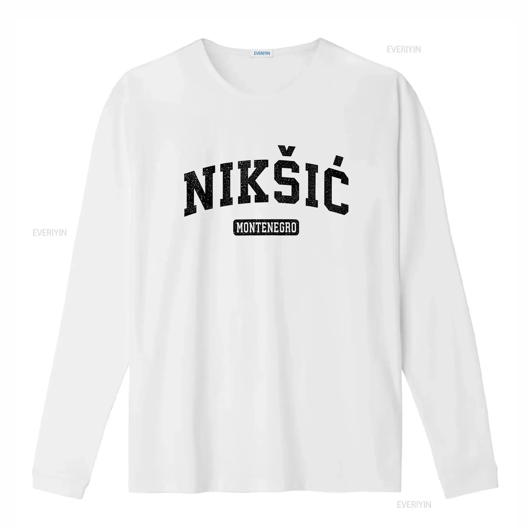 Niksic Montenegro Vintage Sports Design T Shirt for Casual Fashion vintage Washed fashion Top For Everyday Wear Comfortable