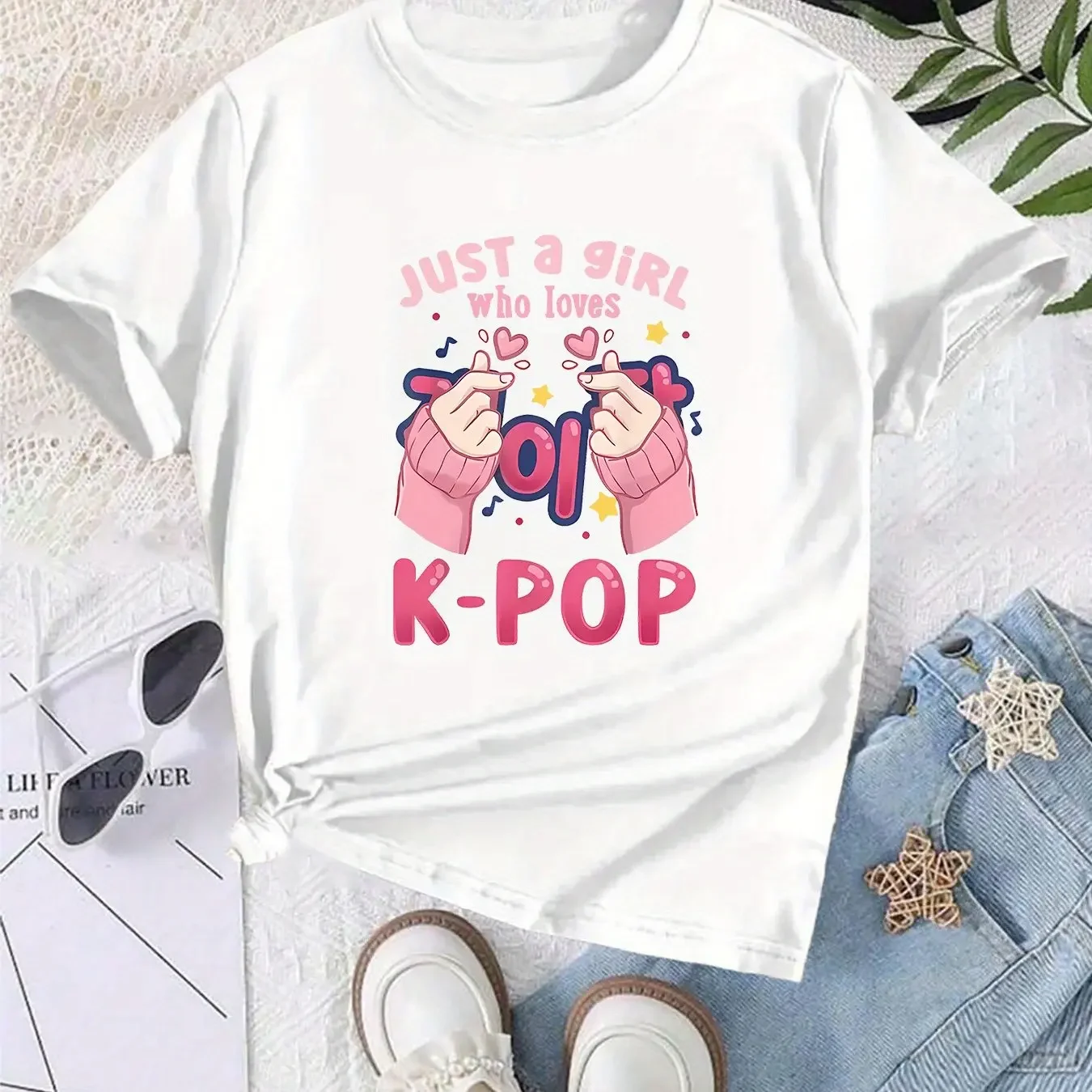 Girls K-POP Concert T-Shirt 