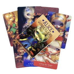 Alice The Wonderland Oracle Cards Divination Fortune Telling Tarot Training Deck Entertainment Board Game Party Edition