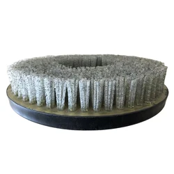 10 Inch 250mm Strong Circular Round Diamond Grinding Abrasive Antique Brush For Polishing Stone Marble Granite Concrete Floor