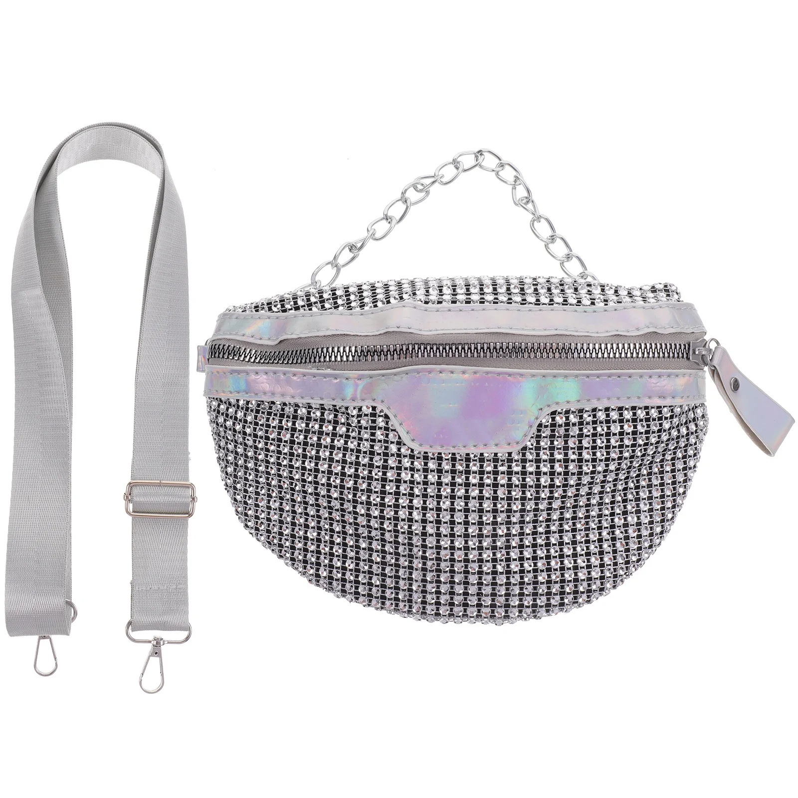 

Shiny Girl Waist Bag Fashion Fanny Pack Lightweight for Shopping Travel Outdoor Waist Storage Pouch Women Fanny Bag