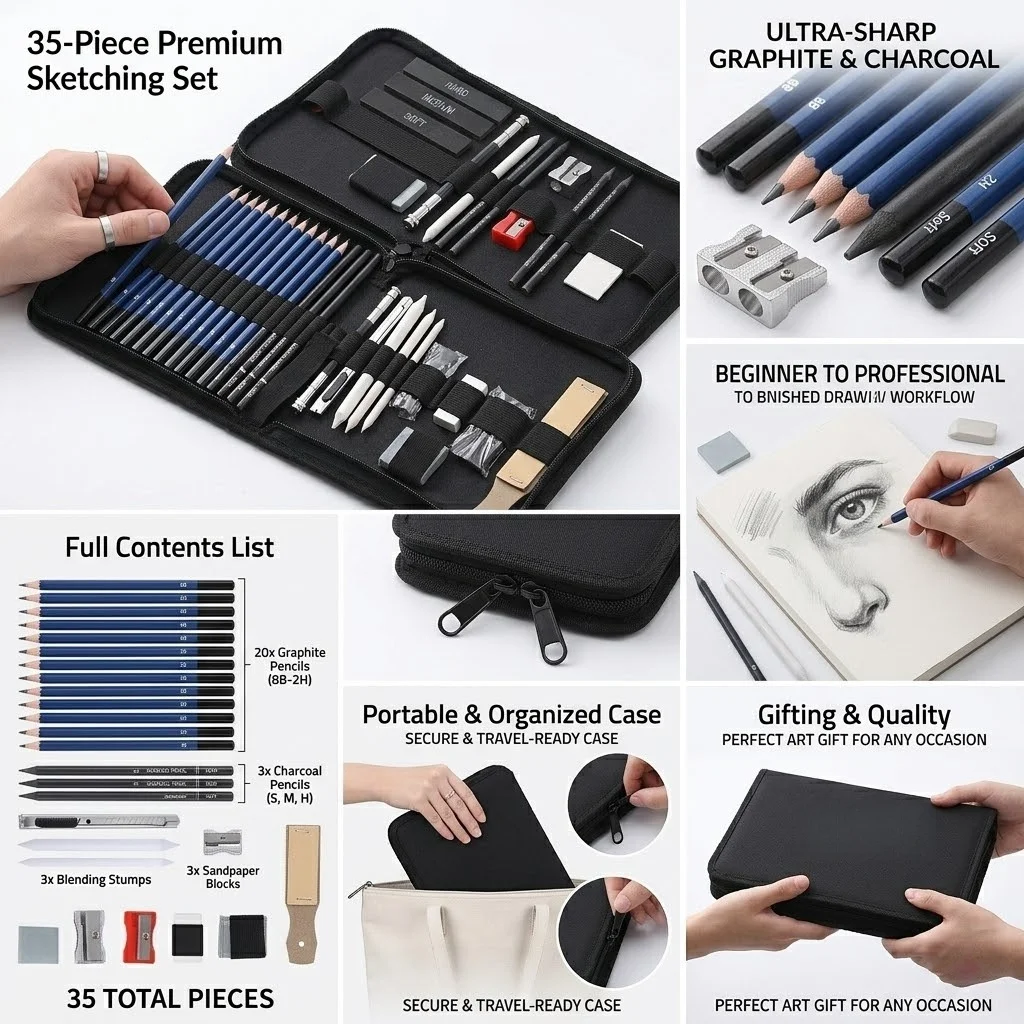 Thumbnail 3 - #14 Best Art Charcoals to Buy In 2026