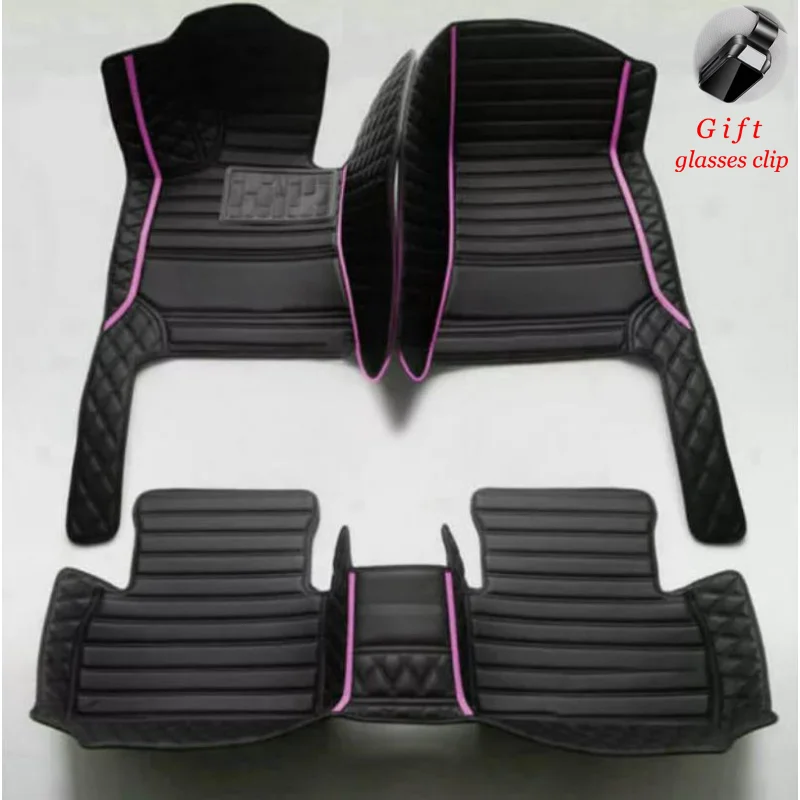 

For Citroën C4 Picasso Car Floor Mats Custom Car Accessories Waterproof Carpets Covers Left /Right Hand Drive