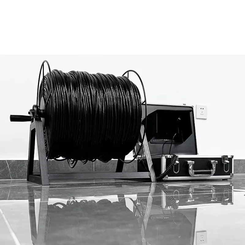 Fishing Pan-Tilt 360 Degree Rotating Underwater  Downhole TV Head 200m 300m 500m  DC 10V-18V Battery