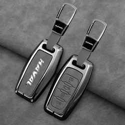 Zinc Alloy Leather Car Smart Remote Control Key Case Cover For Haval H6 Jolion H2 H2s H1 2022 2023 H5 M4 H9 F7 2023 Accessorie