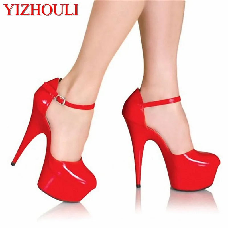 

15cm super slim and sexy women high heels, wedding banquet model stage, high heel dance shoes