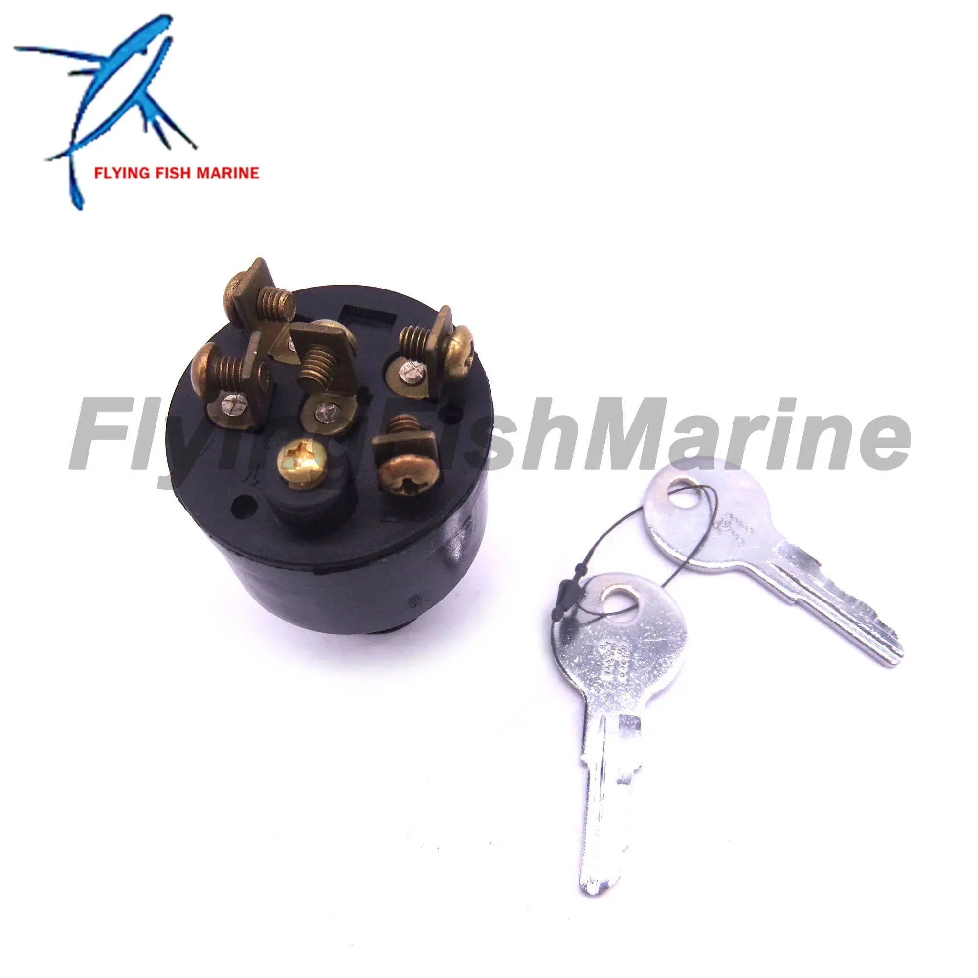 Outboard Motor 87-88107 87-88107A5 Ignition Switch PUSH TO CHOKE for Mercury Marine Boat Engine