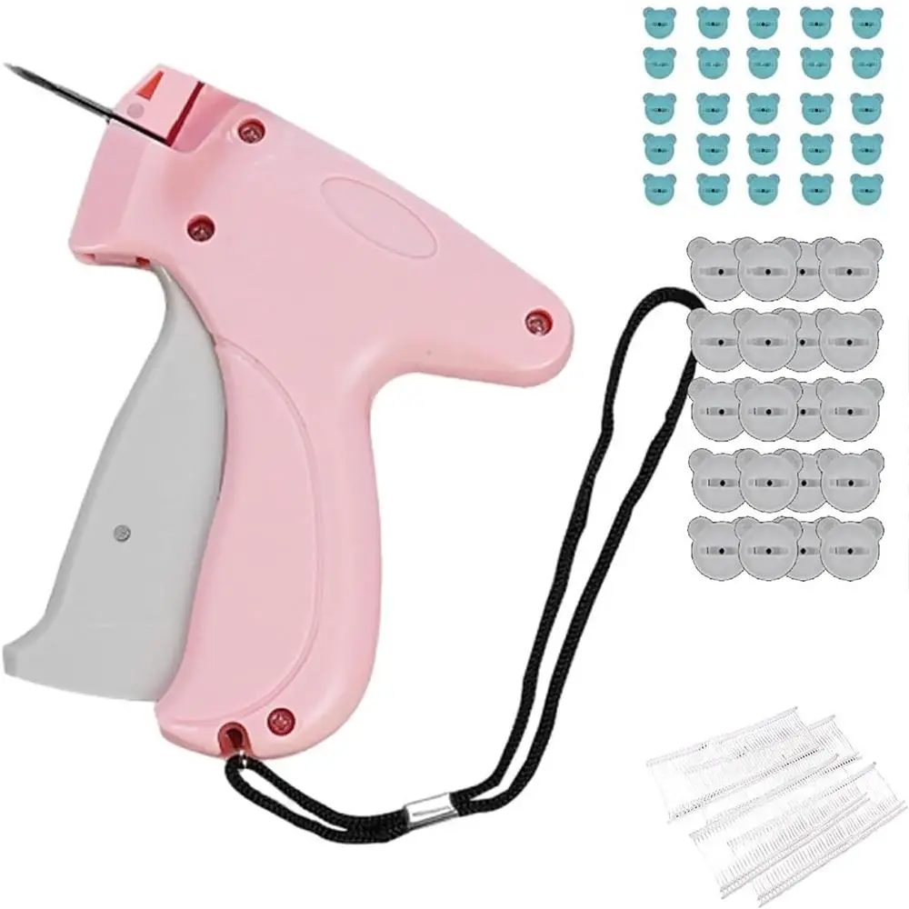 

Quilt Tacking Gun Portable Quick Clothing Fixer With Buckles Micro Stitch Tag Gun for Clothes Fixer Tool Sewing Fixer