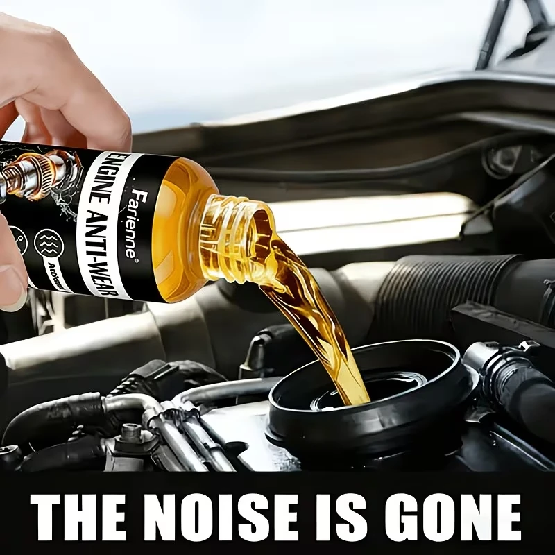 Automotive Engine Anti-Wear and Noise Reduction Protector - Noise Resistance, Vibration Damping, Improved Fuel Efficiency