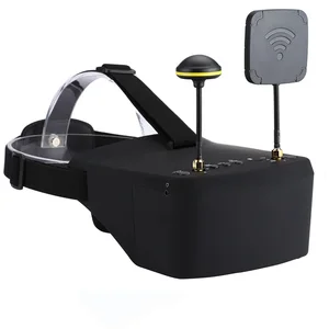 EV800D 5.8 G 40CH 5 Inci 800*480 Headset Video HD DVR Keragaman Kacamata FPV dengan Baterai untuk Model RC Drone FPV RC 12 drone vr penjualan terbaik - №