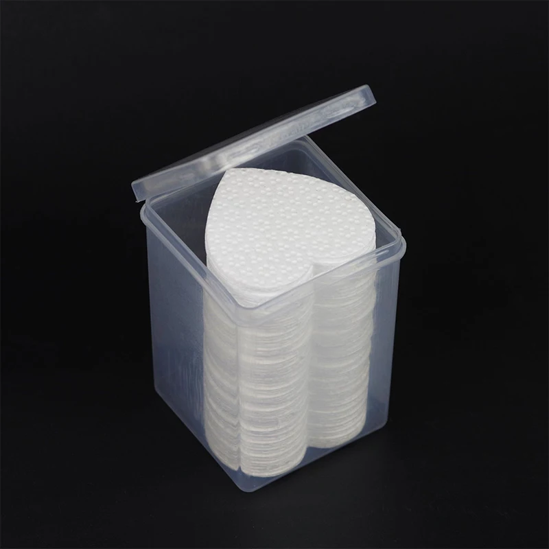 200 pièces/boîte dissolvant vernis à ongles lingettes papier pelucheux couleur blanche coton Nail Art lingettes pour outil de nettoyage des ongles