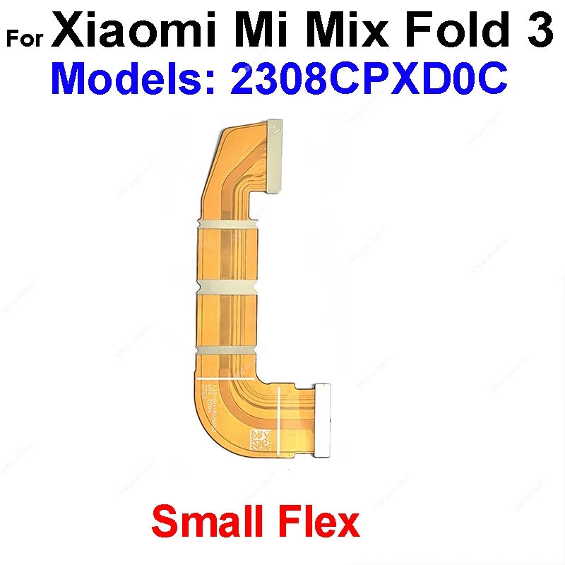تدور محور الكابلات المرنة ل Xiaomi Mi Mix أضعاف Fold2 Fold3 أضعاف 2 3 LCD اللوحة الرئيسية موصل فليكس كابل استبدال إصلاح أجزاء