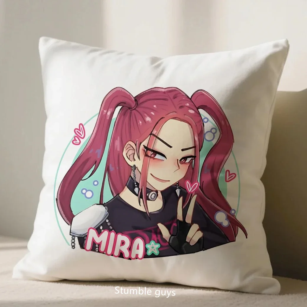 Kpop Demon Hunters Anime 45X45cm Kussensloop Sofa Kussenhoes Thuis