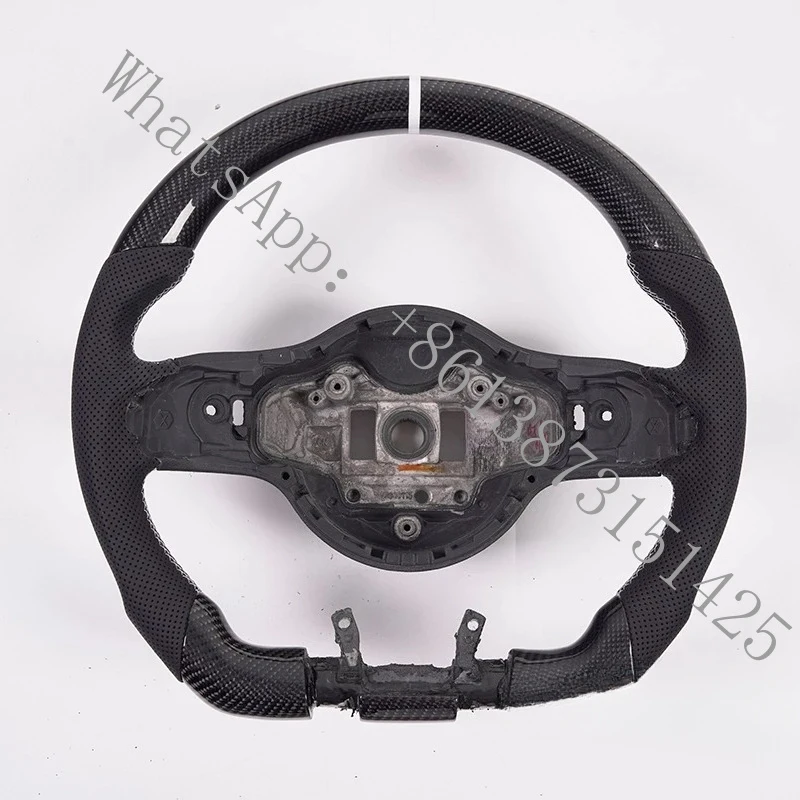 

Подходит для S63 - высокопроизводительное рулевое колесо из углеродного волокна с плоским дном, разработано для спортивного управления и комфорта.