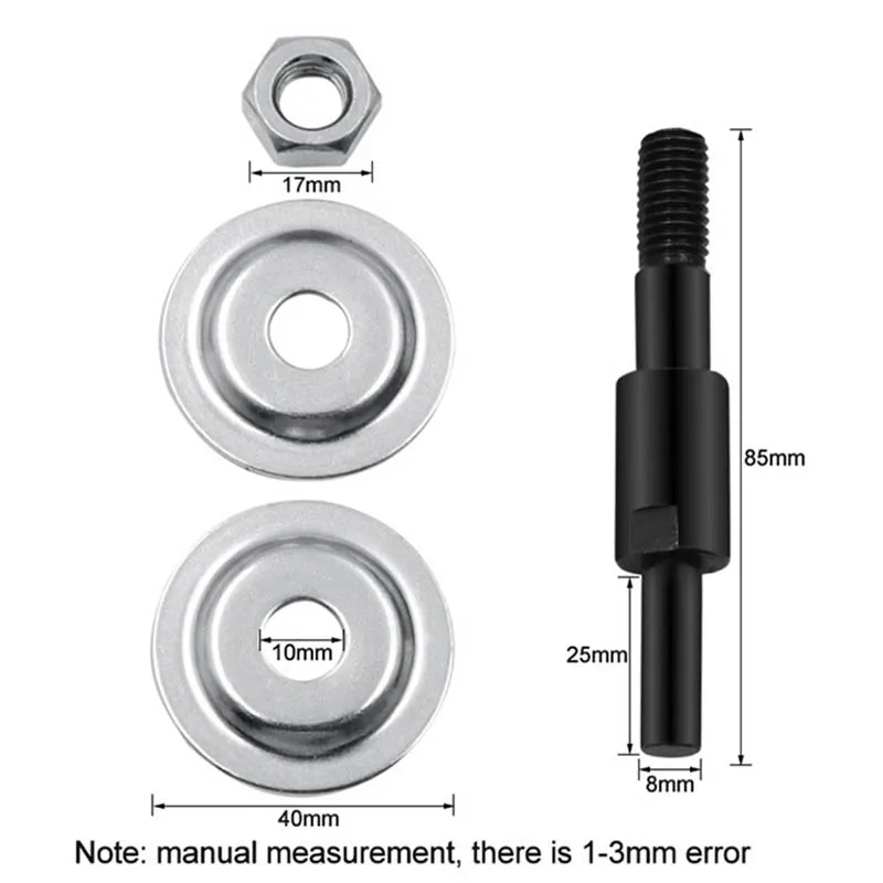 Grinding Wheel Adapter Set Manual Abrasive Tool Grinding Wheel Adapter Electric Drill Grinding Machine Connect Polishing Stone