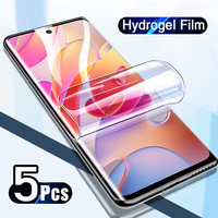 5PCS Full Cover Hydrogel Film For Xiaomi Redmi Note 13 12 10 11 Pro Plus 10S 11S 12S Screen Protectors Redmi 14C 13C 12C 10C 10A