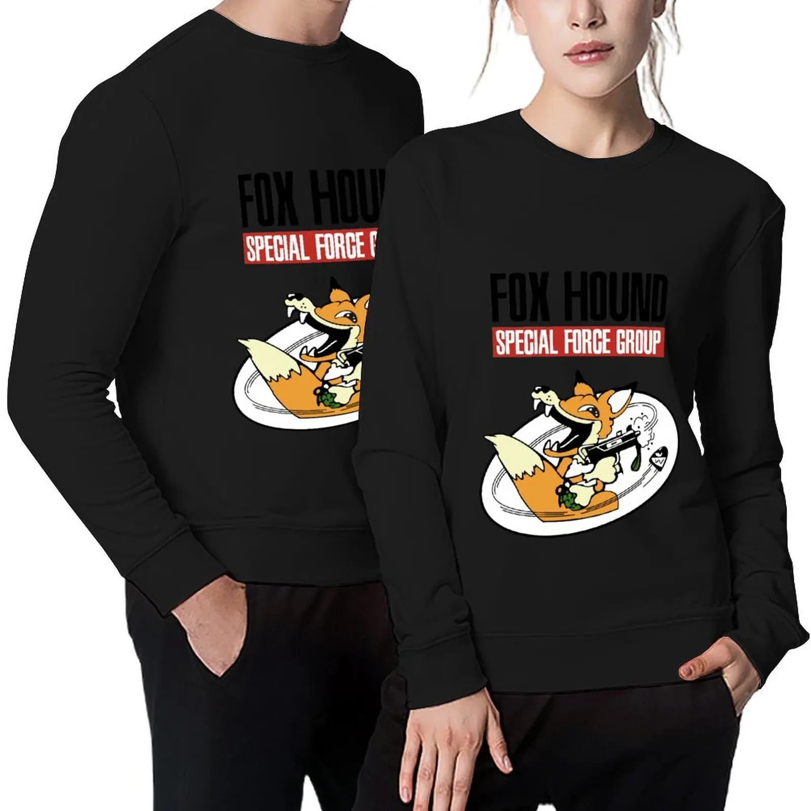 

FOXHOUND Special Force Group Pullover anime clothing male clothes men's coat mens designer clothes new in sweatshirts