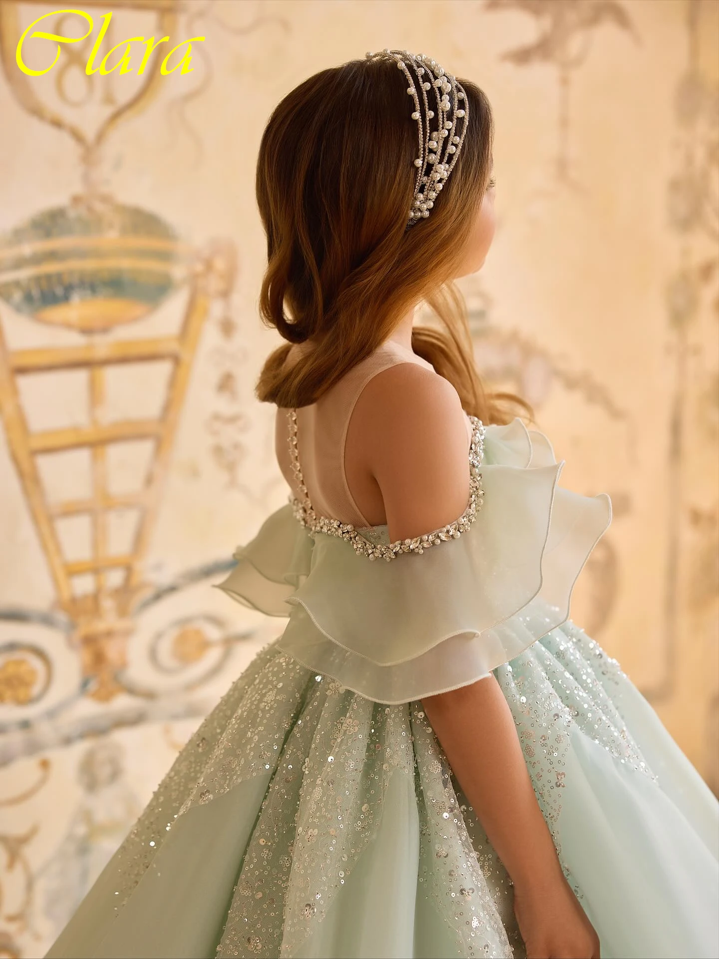 تخصيص ألف خط قارب الرقبة كاب كم فستان سهرة أنيق حساسة فساتين المشاهير عالية الجودة الحديثة فستان الحفلات الرسمية #3