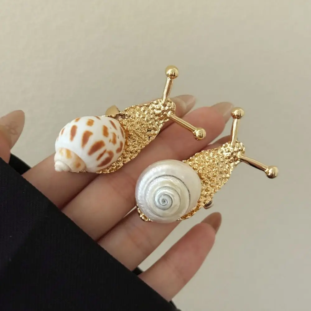 Natural Shell Snail Ring Jewelry Accessories Exaggerated Ocean Animal Ring Big Crab Korean Style Bohemia Finger Ring Gift