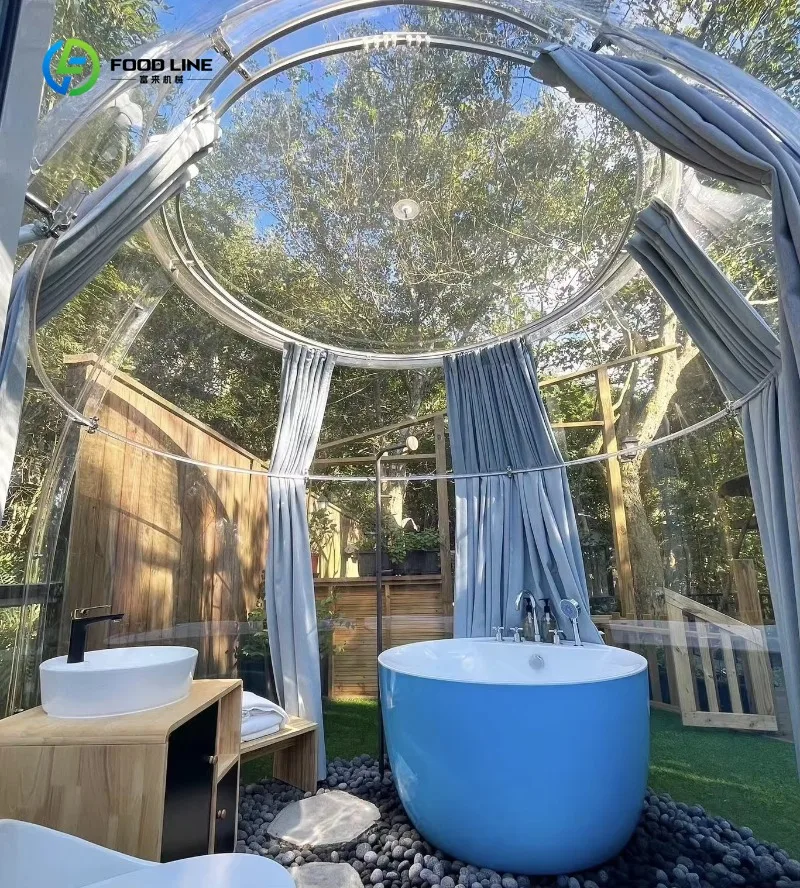 Boutique Polycarbonate Bubble Suite Dome House Star Room Glamping Tent for Outdoor Hotel Custom
