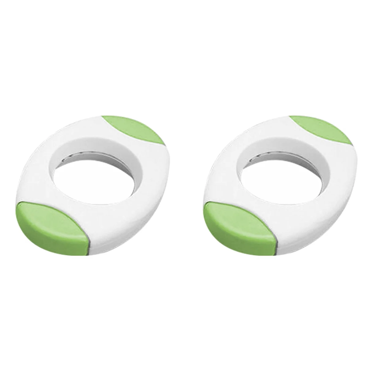 2 Pack Egg Shell Opener, Egg Cutter for Quickly Cutting Off the Tops of Cooked Eggs,Household Baking Accessories,Green