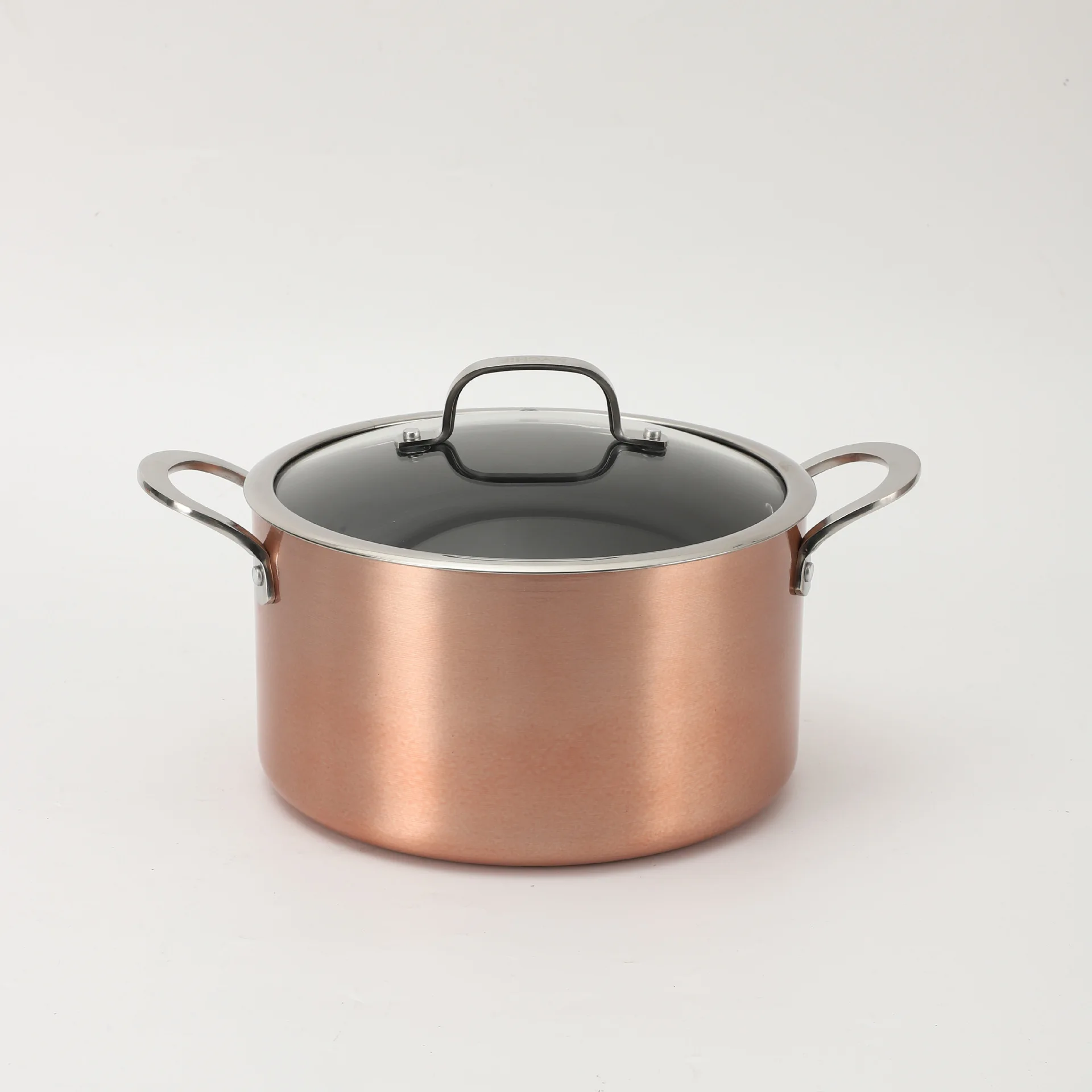 Non-stick, soup frying pan, wok, fried milk, multi function, ten pieces, set.