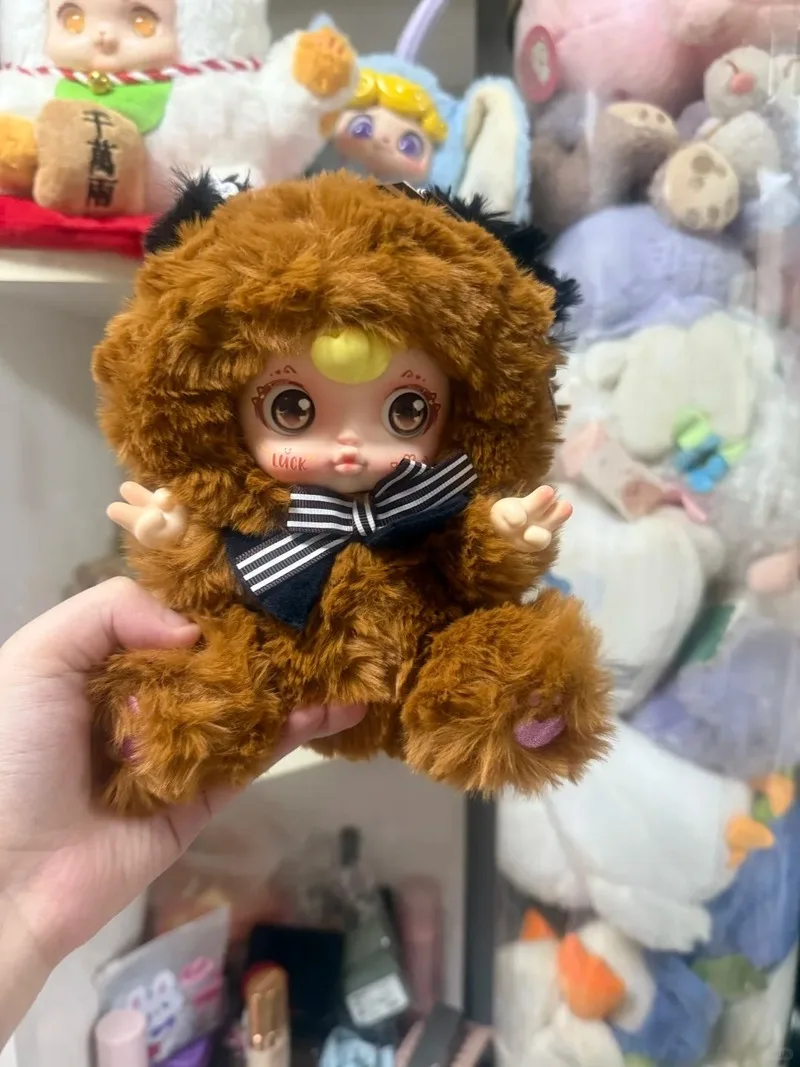 Yumi Knuffel Slaap Samen Pluche Verrassing Blind Box Schattige Pop Ornament Tas Hanger Kinderen Verjaardagscadeau Speelgoed Collectible Sleutelhanger