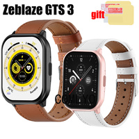 For Zeblaze GTS 3 Strap Leather Soft Bracelet SMART WATCH Women men Band Screen protector film