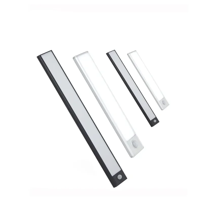 for 20Cm 30cm 40cm 60cm 80cm Slim Interior Luce Del Governo Aluminum Strip Kitchen Cabinet Closet Light Emitting Diode Motion